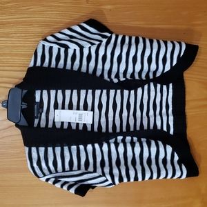 Notations Cardigan Sweater Crop Bolero knit